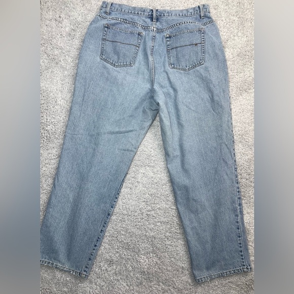 Venezia Jeans Womens 18 Casual Light Wash Denim Easy Fit - Picture 4 of 4